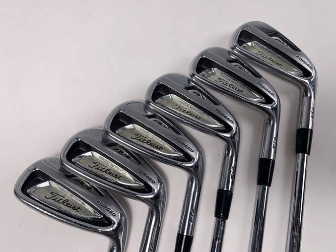 Titleist 714 AP2 Iron Set 5-PW True Temper Dynamic Gold S300 Stiff Steel Mens RH