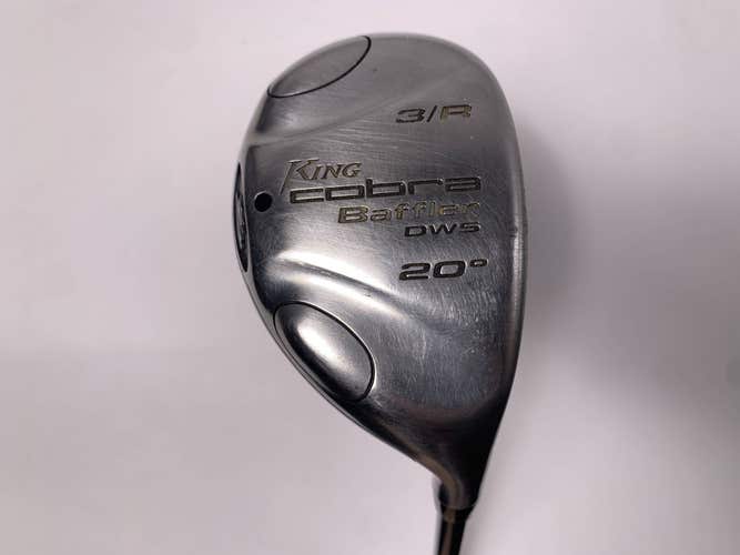 Cobra Baffler DWS 3 Hybrid 20* Aldila NV HL 65g Stiff Graphite Mens RH