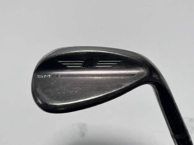Titleist Vokey SM9 Brushed Steel Wedge 58* 8 Bounce M-Grind Wedge Steel Mens RH