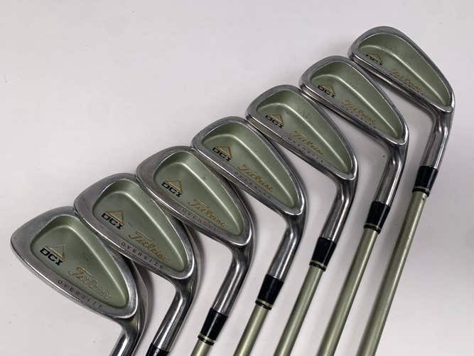 Titleist DCI Gold Overszie + Iron Set 4-PW Tri-Spec Regular Graphite Mens RH