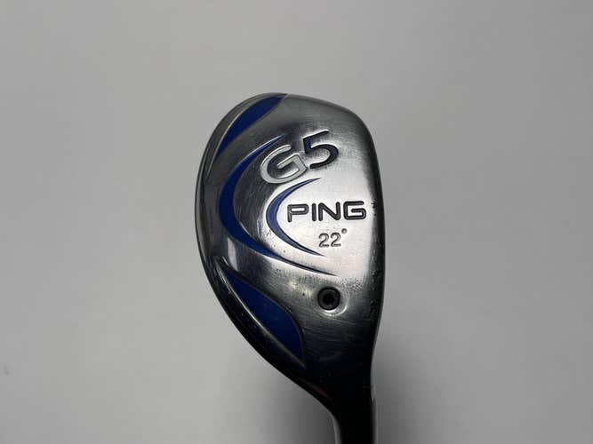 Ping G5 4 Hybrid 22* TFC100 Regular Graphite Mens RH Oversize Grip