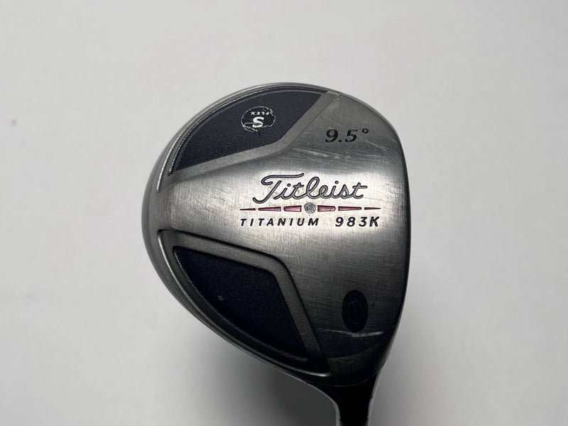 Titleist 983 K Driver 9.5* Graphite Design YS-6 Stiff Graphite Mens RH -1''