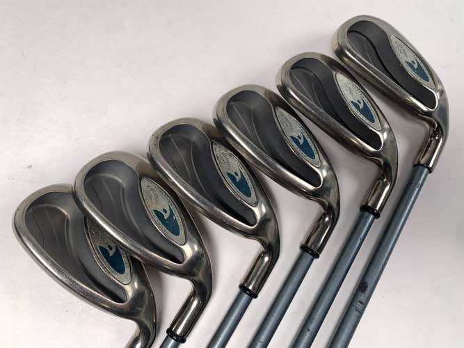 Callaway Hawkeye Iron Set 6-PW+SW Hawk Eye Gems Ladies Graphite Womens RH