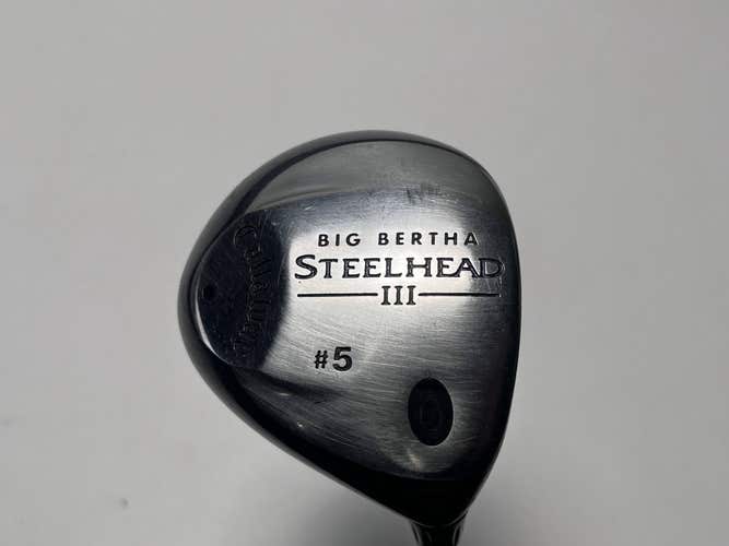 Callaway Steelhead III 5 Fairway Wood 18* System III Ladies RH