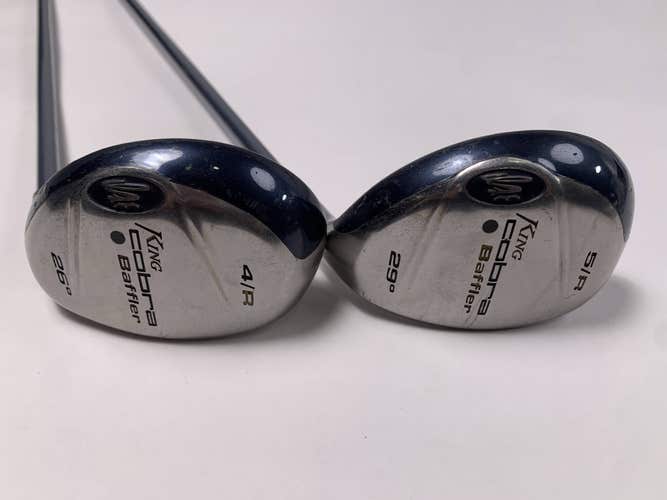 Cobra Baffler 2005 4 & 5 Hybrid Set 26* 29* Aldila NV HL 50g Ladies RH