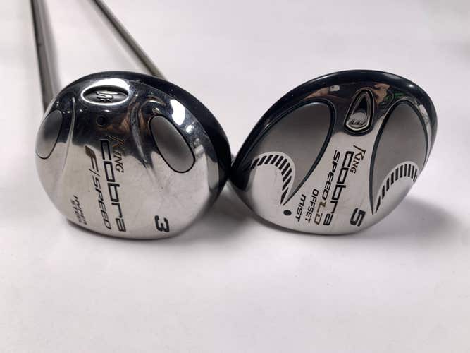 Cobra Speed LD M Offset 3 & 5 Fairway Set 15* 18* M Speed Tuned 45g Senior  RH