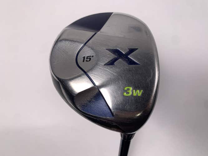 Callaway X 3 Fairway Wood 15* 70g Stiff Graphite Mens RH