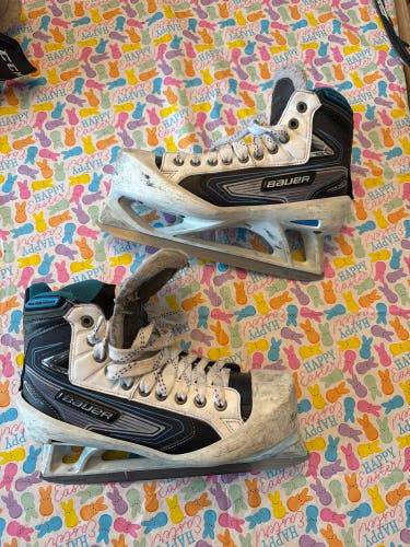 2016 Bauer Reactor 7000 Hockey Goalie Skates 10 (Used)
