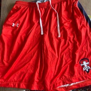 Orange Large Men's Under Armour Shorts (Used)