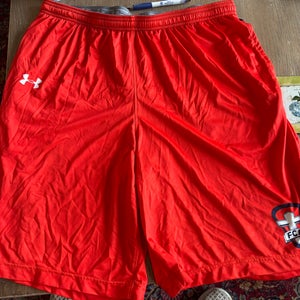 Orange XL Men's Under Armour Shorts (Used)
