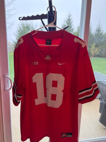 Marvin Harrison Jr. Red Large Men's Nike Jersey (Used)