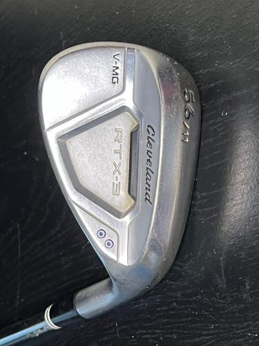 *GOOD* Cleveland RTX-3 V-MG Wedge 35" RH 56* 11 Bounce Wedge Flex Steel CP2 Wrap