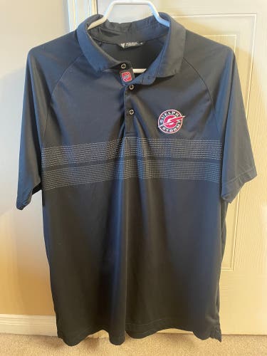 Black Large Men's Level Shirt (New)