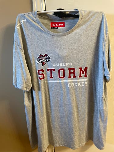 Gray XXL Men's CCM Guelph Storm Shirt (New)