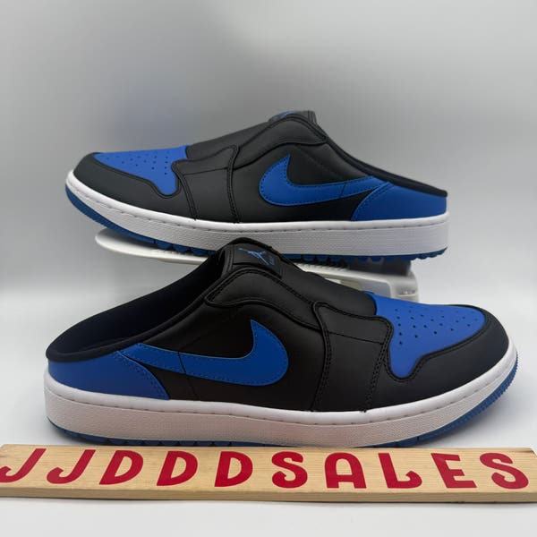Nike Air Jordan 1 Mule Golf Royal Black FJ1214-002 Men display picture 3