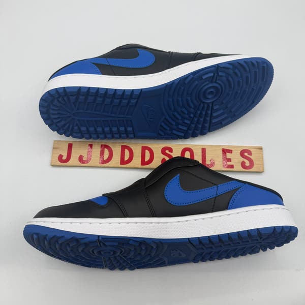 Nike Air Jordan 1 Mule Golf Royal Black FJ1214-002 Men display picture 2