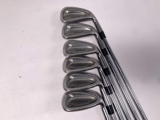 Titleist DCI 981 Iron Set 4-PW Stiff Steel Mens RH No 6 iron