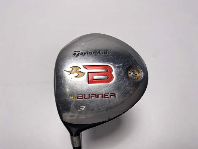 TaylorMade Burner 2008 3 Fairway Wood 15* REAX 49g Stiff Graphite Mens LH