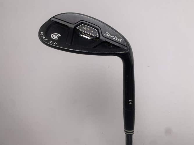 Cleveland 588 RTX 2.0 CB Black Satin Sand Wedge SW 56* 14 DG S300 Stiff RH