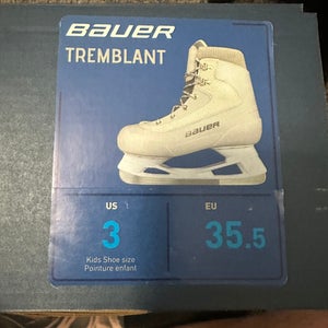 Bauer Tremblant Hockey Skates Size 3 (New)