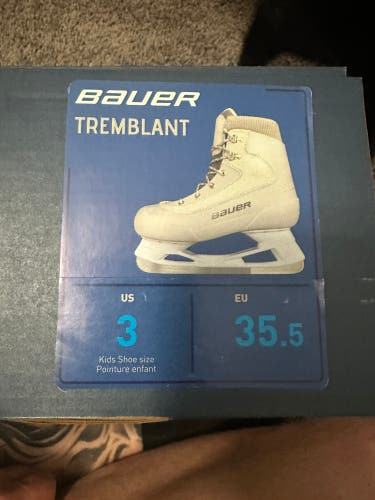 Bauer Tremblant Hockey Skates Size 3 (New)