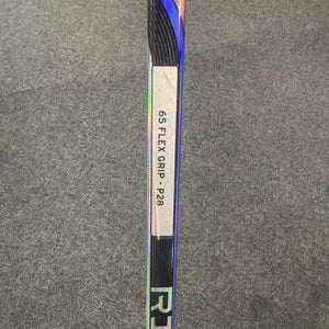 CCM Ribcor Trigger 9 Intermediate Right Handed Hockey Stick P28 65 Flex (New)