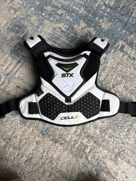 Small Youth STX Cell IV Shoulder Pads (Used)