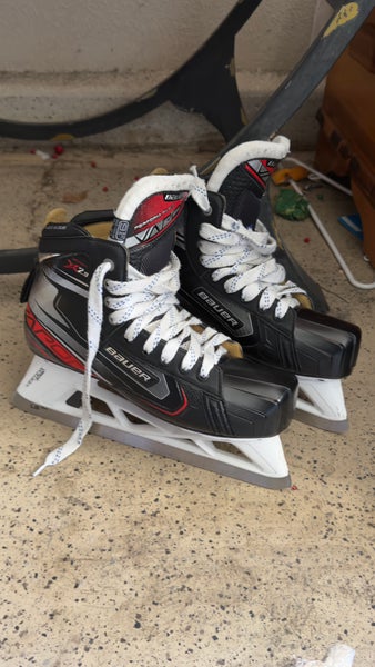 2019 Bauer Vapor X2.9 Hockey Goalie Skates Extra Wide Width 9.5 (Used)