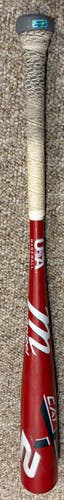 2025 Marucci CATX2 Alloy USABat Certified Bat (-10) 18 oz 28" (Used)