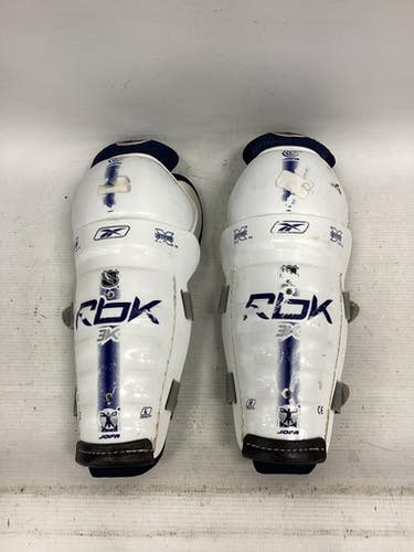 Used Jofa RBK Youth Shin Guards White 9" 11851-S000044679
