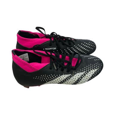 Used Adidas Soccer Cleats Pink And Black Senior 7.5 11859-S000029651