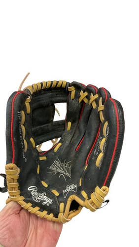 Used Rawlings HIGHLIGHT SERIES BB/SB Glove RH Throw Black 10 1/2" 11859-S000029644