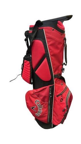 Used Callaway FAIRWAY C Mens Stand Bag Red 11859-S000029626
