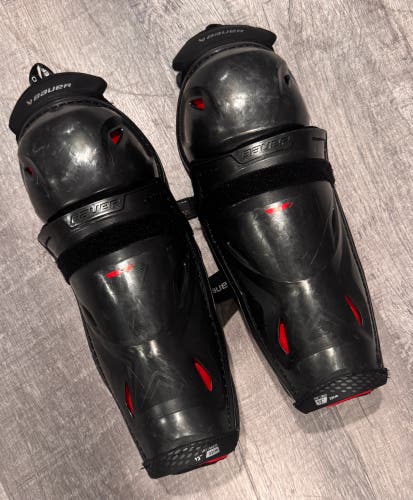 Senior Bauer Vapor 3X Pro 13" Shin Pads (Used)