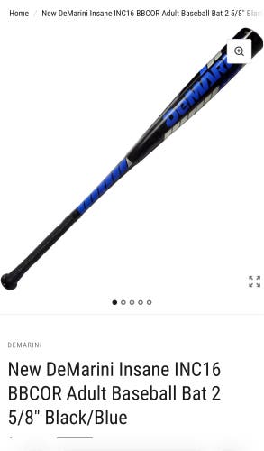 *Rare* (still in wrapper) Demarini BBCOR Bat