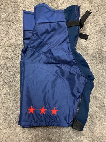 Bauer Supreme Girdle Shell Size Large Blue Pro Stock Washington Capitals