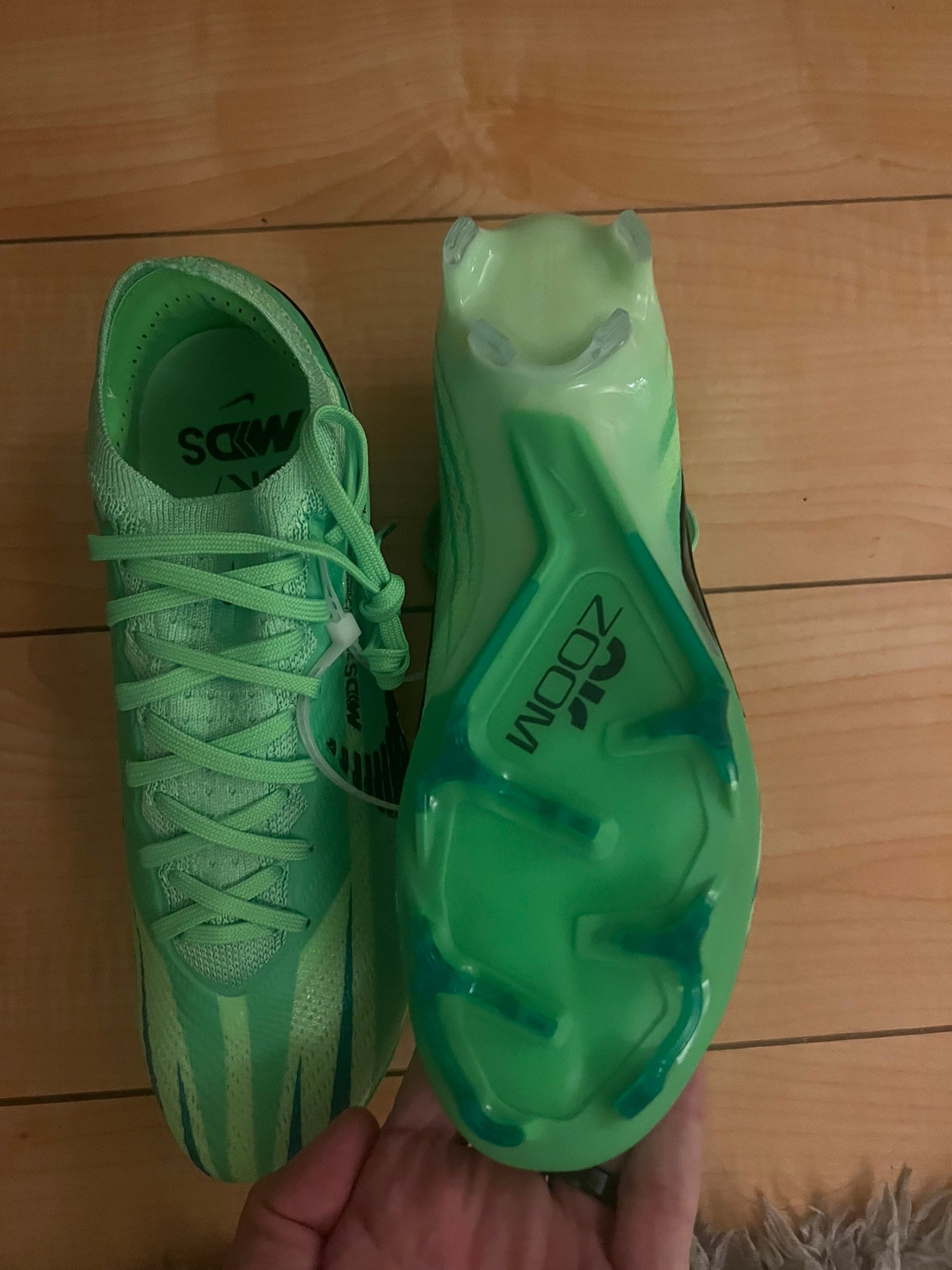 Nike Mercurial Vapor 15 MDS CR7 Green Mens 6.5 Women display picture 1