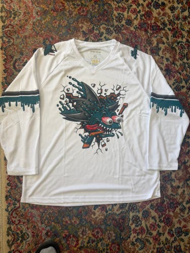 San Jose Sharks Jersey - Fan Design Promo Jersey - Medium