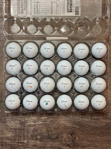 24 Titleist Pro V1 Golf Balls - 5A MINT CONDITION ONLY