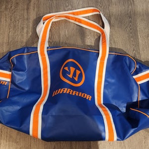 Warrior Hockey Equipment Carry Bag Blue Orange White