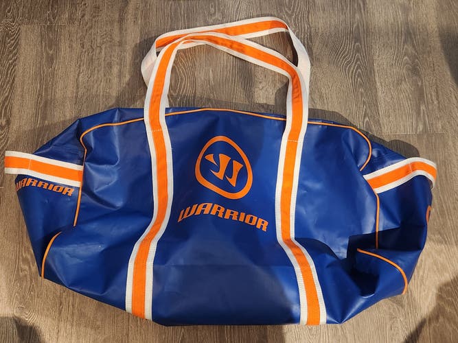 Warrior Hockey Equipment Carry Bag Blue Orange White