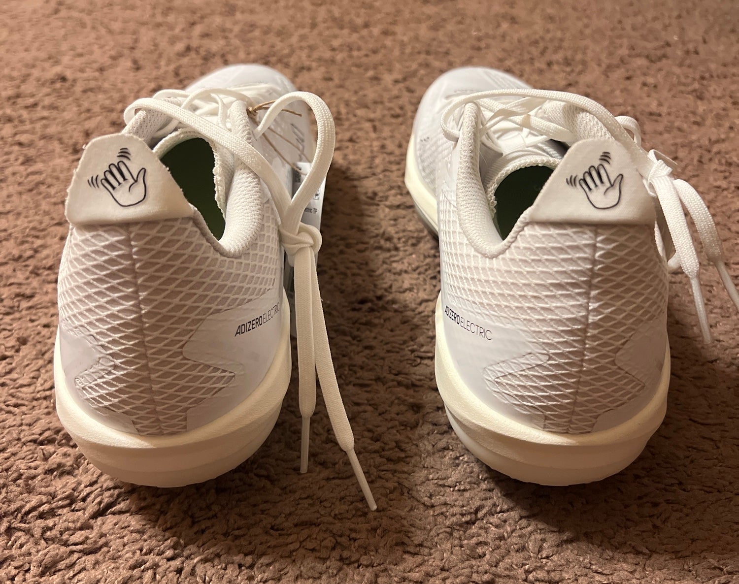 NEW Adidas Adizero Electric TPU Baseball Cleats White IF8491 