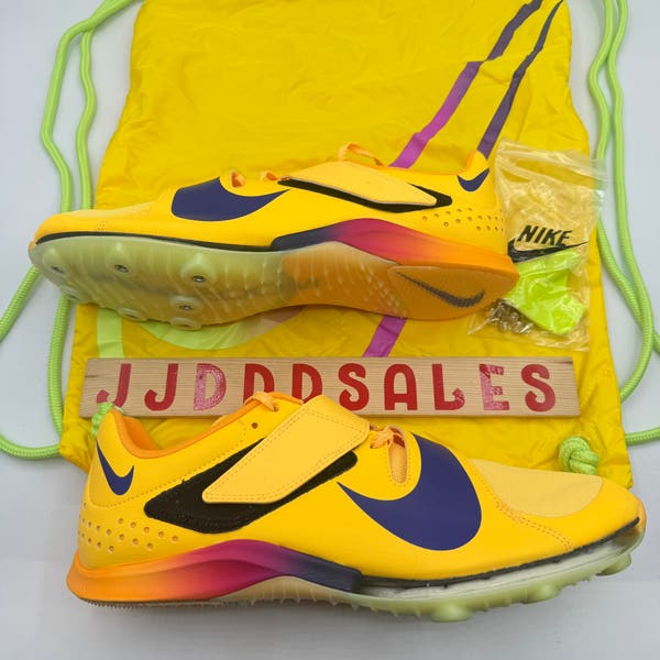 Nike Zoom LJ Long Jump Elite Citron Pulse Track Spikes  display picture 1
