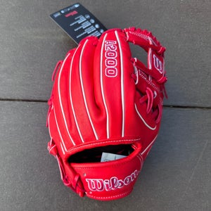 NWT Wilson A2000 Red Secret Menu 11.5” 1786 Baseball Glove New
