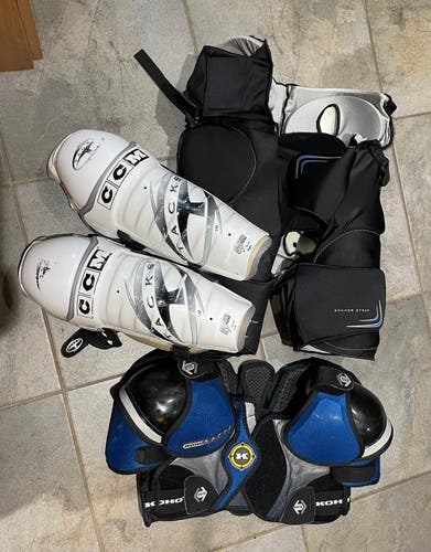 Mixed Set of Men’s League Hockey Gear