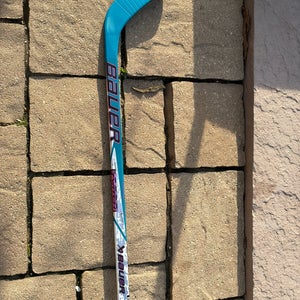 Youth Bauer Mystery Mini Left Hand Hockey Stick Less Than 30 Flex (New)