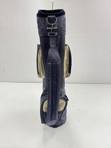 Used Intech NAVY Mens Cart Bag Navy Blue 11860-C000306170