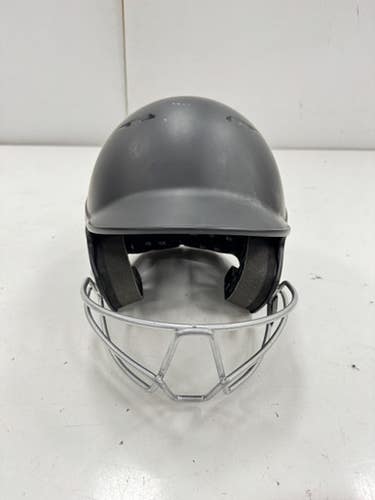 Used Victus TEAM JR 6 1/2-7 1/2 Batting Helmet w/Mask Black One Size 11860-S000306173
