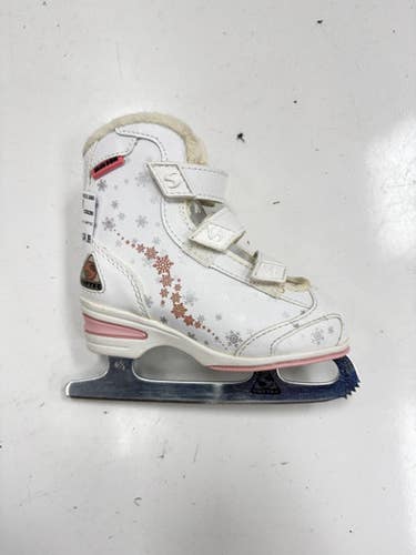 Used Jackson SOFTEC Girls Softboot Skate White Youth 10.0 11860-S000306154
