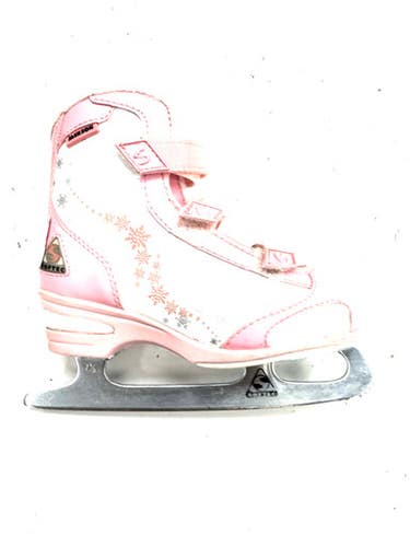 Used Jackson SOFTEC Girls Softboot Skate White Youth 13.0 11860-S000306153